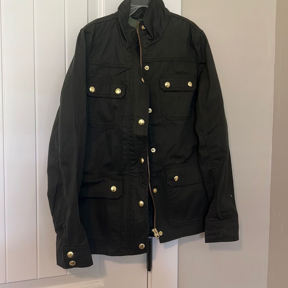 Green Jacket with Buttons